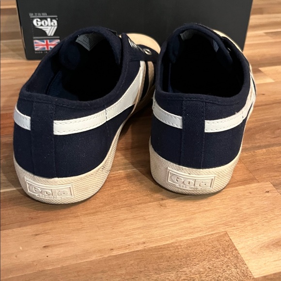 Gola Coaster Slip Navy Shoes - Picture 4 of 9